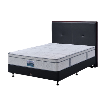 Kasur Springbed GUHDO Standard Plushtop Divan Atlantic HB Rosela Lis l Fullset