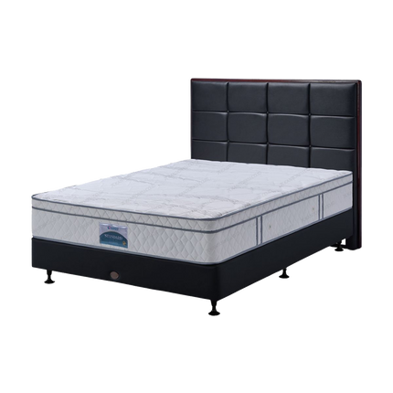 Kasur springbed GUHDO Standard Plushtop nyaman untuk kamar tidur utama dan keluarga.