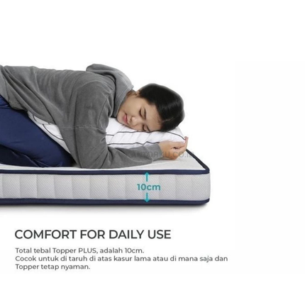 Quantum Plus 10 cm dengan lapisan anti-slip