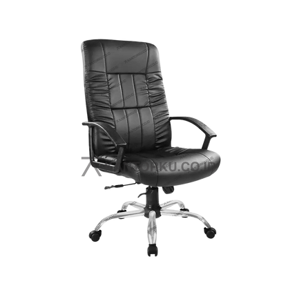 Kursi manager Maxio dari Chitose dengan dudukan busa tebal dan armrest kantorku.co.id