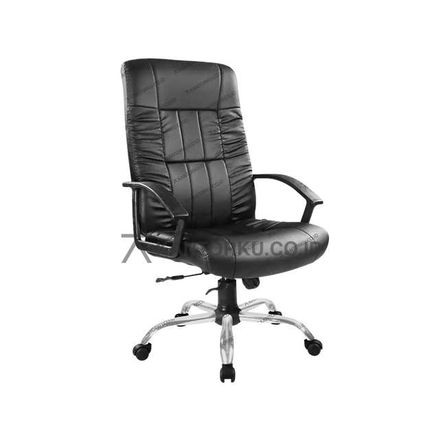 Kursi manager Maxio dari Chitose dengan dudukan busa tebal dan armrest kantorku.co.id