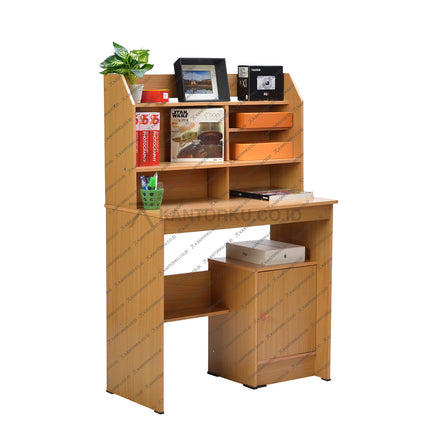 Meja belajar Big Panel MBS 312 minimalis terbuat dari particle board kantorku.co.id