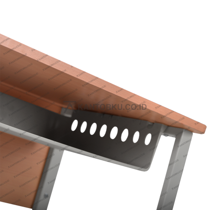 Set meja kursi Evaro Indachi dengan desain ergonomis — kantorkudotcodotid