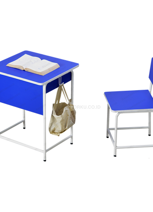 Set Meja Kursi Indachi DMB 01 DCB 01 Awet dengan permukaan HPL