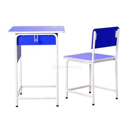 Meja Kursi Sekolah Indachi DMB 01 DCB 01 Kokoh dengan rangka besi powder coating