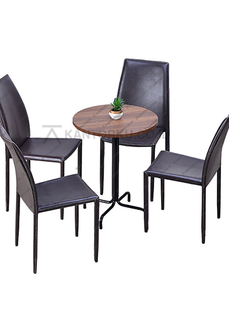 Set Furnitur Makan Cofemo Modern untuk Ruang Keluarga atau Kafe – Kantorku