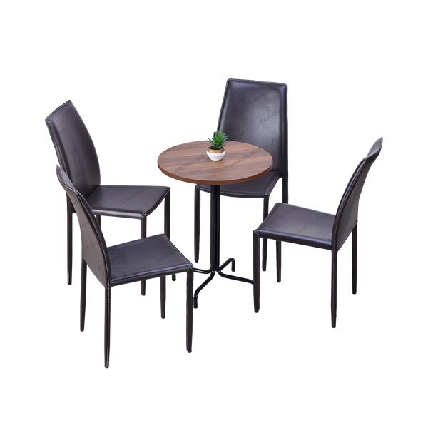 Meja Kopi COFEMO Florida dan Kursi JC 11 | Fullset