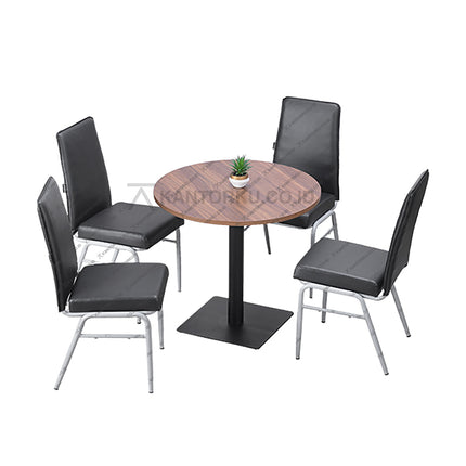 Set Meja Makan Cofemo Desain Klasik Fungsional – Kantorku