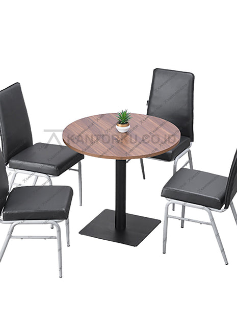 Set Meja Makan Cofemo Desain Klasik Fungsional – Kantorku