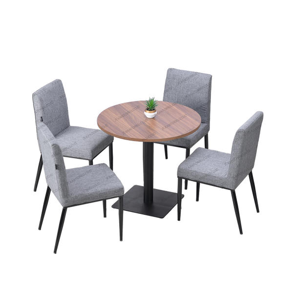 Meja Kopi COFEMO Kansas dan Kursi Madrid | Fullset