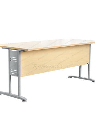 Meja kerja pimpinan desain profesional finishing kayu melamic Tersedia di Kantorku.co.id