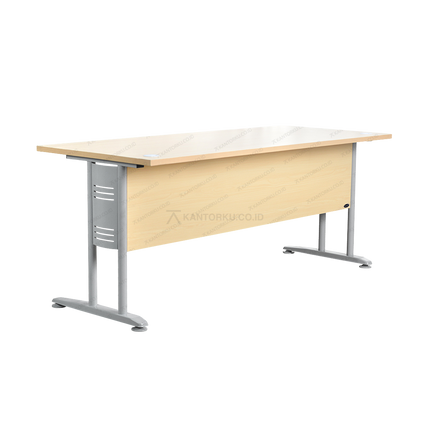 Meja kerja pimpinan desain profesional finishing kayu melamic Tersedia di Kantorku.co.id