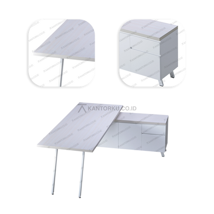 Meja GM OP Harold elegan untuk ruang kerja profesional – kantorkudotcodotid