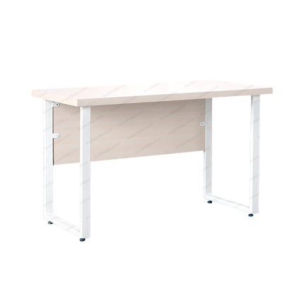 Meja Kerja Minimalis Warna Netral Stylish untuk ruang kerja produktif