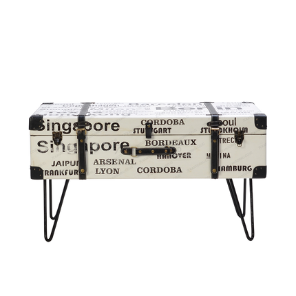 Meja Tamu Retro Industrial Autentik untuk dekorasi rumah