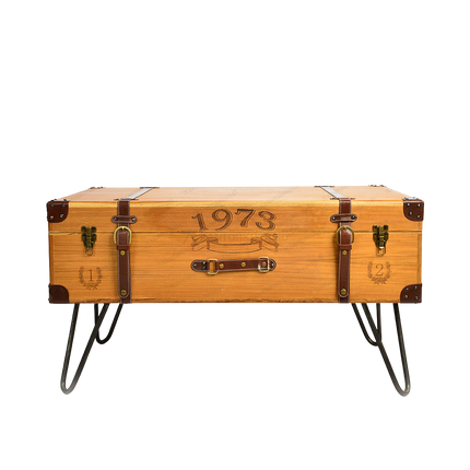 Meja Tamu Retro Industrial Estetik untuk ruang tamu berkelas