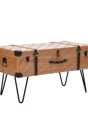 Meja retro industrial dengan desain antik dan sentuhan modern untuk ruang tamu – kantorku