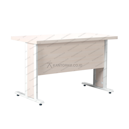 Meja kantor sederhana dan kokoh untuk ruang kerja modern – kantorkudotcodotid