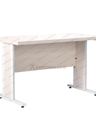 Meja kerja Harold Lundern 160 warna beech elegan – kantorku.co.id