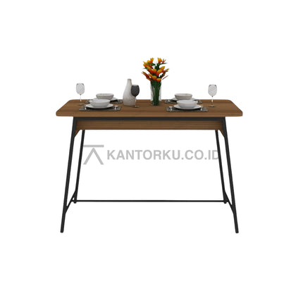 Meja makan minimalis industrial Expo MDN1202 – kantorku