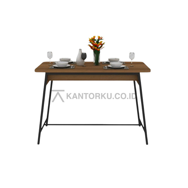 Meja makan minimalis industrial Expo MDN1202 – kantorku