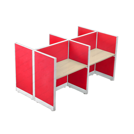 Meja Kerja Partisi Evolux 4-Way Ergonomis untuk produktivitas tim