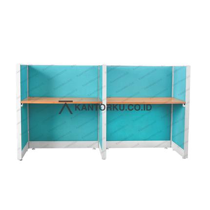 Meja Partisi HAROLD Evolux Top Cherry 4 Way | 100