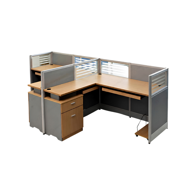 Workstation Partition Brother WS 2LD Meja Bentuk L