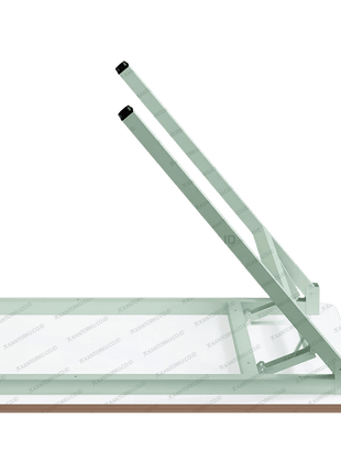 Meja Resto 02 minimalis finishing PVC sheet warna natural – Tersedia di Kantorku.co.id