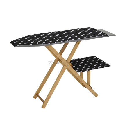 papan setrika Mamamia plaid permukaan halus aman pakaian