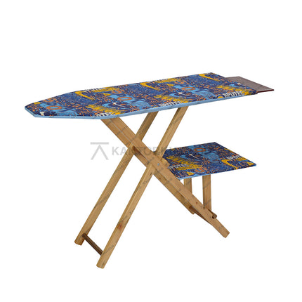 Meja setrika lipat elegan berbahan kayu ramin untuk kebutuhan rumah tangga – Kantorku