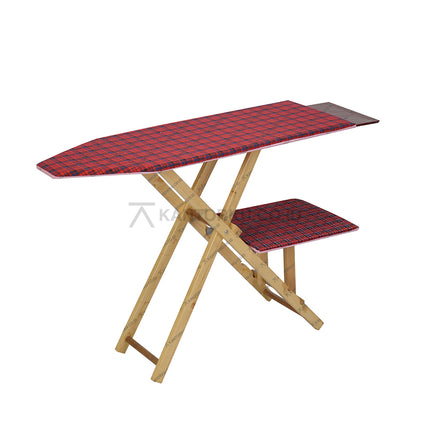 Meja setrika praktis berbahan kayu ramin yang kuat dan mudah disimpan – Kantorku.co.id