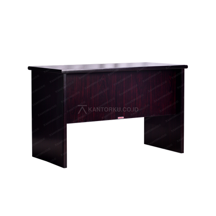 Meja kerja kayu block teak kokoh dan bergaya minimalis – kantorkudotcodotid