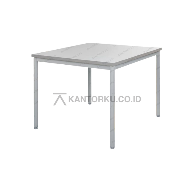 Meja serbaguna Chitose T1010 dengan top particle board dan finishing powder coating kantorku.co.id