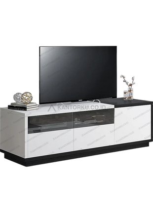 TC 004 meja TV minimalis elegan untuk ruang keluarga – Tersedia di Kantorku