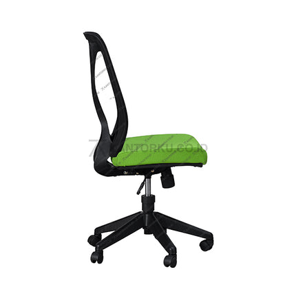 Kursi Kantor Ergonomis - Kursi Kerja desain Minimalis - Kursi Staff - Kursi Karyawan - kursi dengan roda , tanpa sandaran lengan, dan hidrolik - kursi desain elegan harga ramah di kantong - SAVELLO - KANTORKU.co.id Solusi Tepat Kebutuhan Kantor Kamu!! 