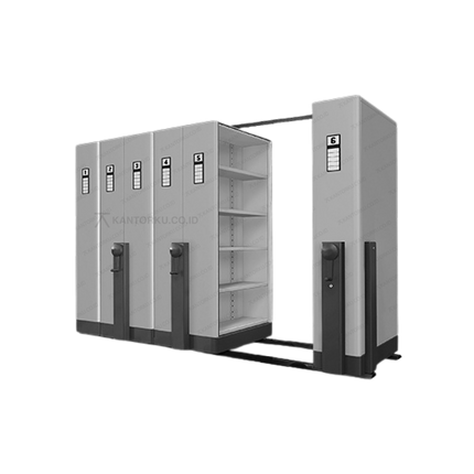 Alba Metal MF Aum 102 mobile file kantor dengan rel geser presisi – Kantorku.co.id