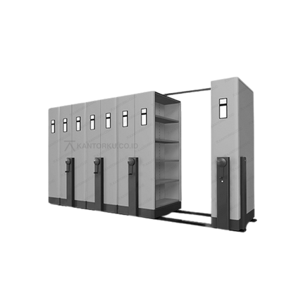 Mobile File Alba Metal MF Aum 103 rak arsip geser hemat ruang – Kantorku