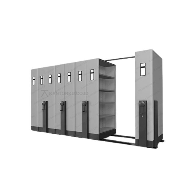 Mobile File Alba Metal MF Aum 103 rak arsip geser hemat ruang – Kantorku