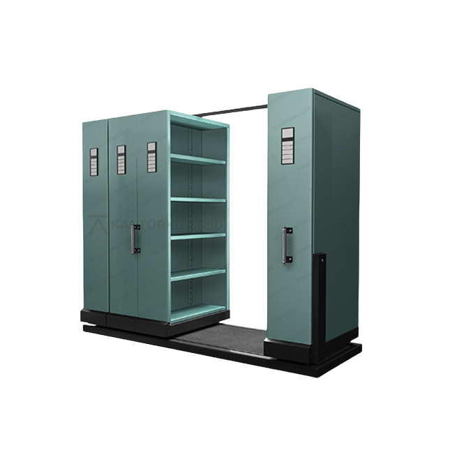 Mobile File Alba Metal penyimpanan berkas skala besar tertutup rapat – Kantorku.co.id