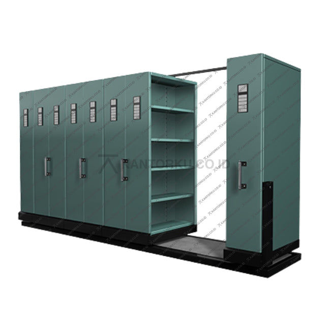 Mobile File Alba Metal sistem pengarsipan modern untuk ruang kantor – Kantorku