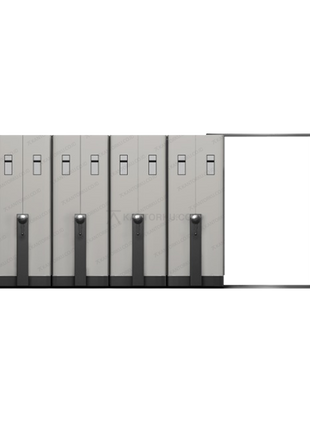Mobile filing cabinet kapasitas besar untuk kantor