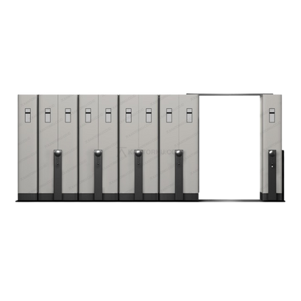 Mobile filing cabinet kapasitas besar untuk kantor
