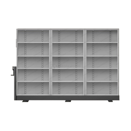 Mobile file system modern untuk ruang arsip kantor