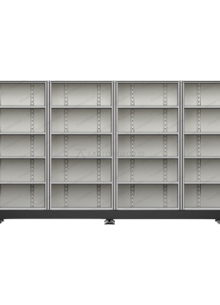 Mobile filing cabinet kapasitas besar bahan plat baja
