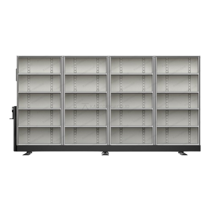 Mobile filing cabinet kapasitas besar bahan plat baja