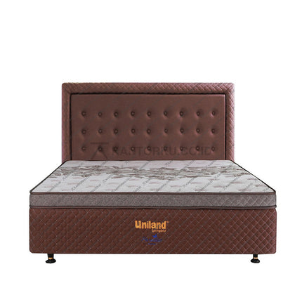 Spring bed Uniland dengan sandaran modern – KANTORKU.CO.ID