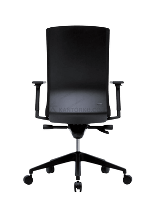 Kursi kantor FIRM dengan sandaran ergonomis dan rangka nylon kokoh. Tersedia di Kantorku.co.id.
