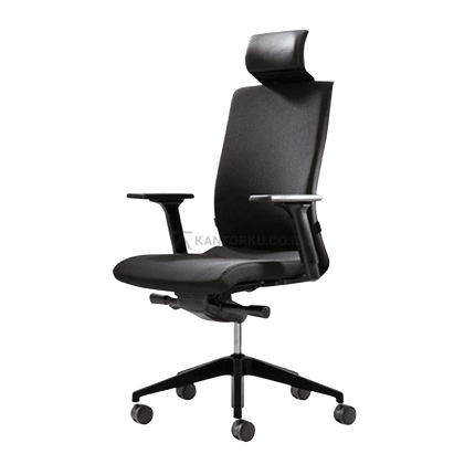 FIRM ergonomic office chair dengan nylon base kokoh dan stabil. Tersedia di Kantorku.