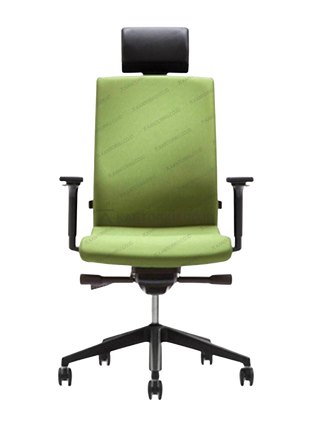 Ergonomic chair FIRM dengan mekanisme synchronized dan tilt lock 3 posisi. Tersedia di Kantorku.